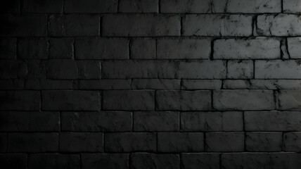 Poster - Dark Slate Texture: A moody and textured background featuring a close-up of black slate tiles with a natural, rustic feel. Its intricate patterns and subtle variations in shade create a dramatic 