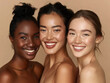 © Boadicea - Portrait of beautiful smiling multiethnic women