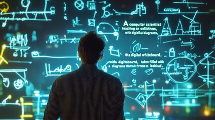 Wall Mural - The Future of Technology: A Computer Scientist's Vision