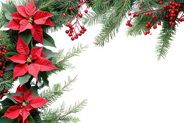 Wall Mural - png christmas corner arrangement christmas backgrounds flower.