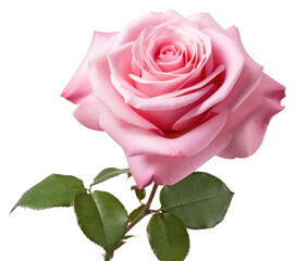 Poster - PNG Pink rose flower petal plant.