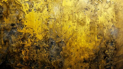 Poster - Exploring gritty grunge textures and vibrant colors in an urban setting at sunset