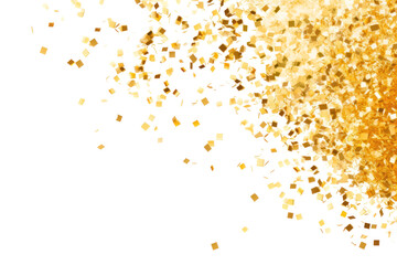 Wall Mural - png confetti backgrounds glitter gold.