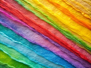 Wall Mural - vibrant, high-resolution watercolor paper texture featuring intricate fibers, subtle sheen, and soft