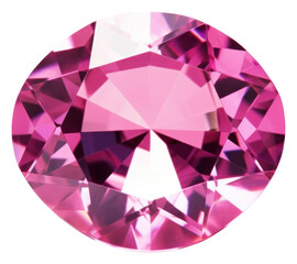 Poster - PNG Pink gem amethyst gemstone jewelry.