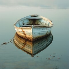 boat on water.