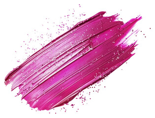 Poster - PNG Pink brush strokes backgrounds cosmetics purple.