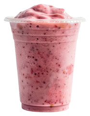 Wall Mural - PNG Strawberry smoothie food beverage dessert.