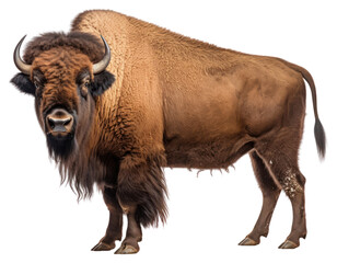 Poster - PNG Bison livestock wildlife animal.