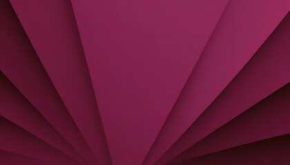 Aufkleber - Elegant maroon geometric background design featuring layered triangular shapes radiating from the center, creating a dynamic visual effect