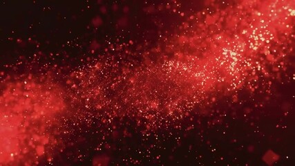 Dynamic red Particle Effects