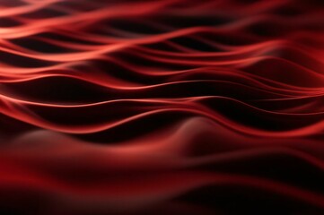 Wall Mural - Abstract red background with smoke. Red smoke on black. Abstract red smoke on black background. Flowing air humidifier swirl in atmospheric image. Soft smoke red cloudy texture background