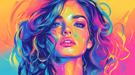 Wall Mural - portrait of a person