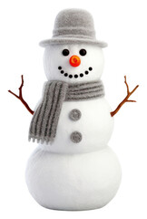 Poster - PNG  Snowman winter anthropomorphic representation.