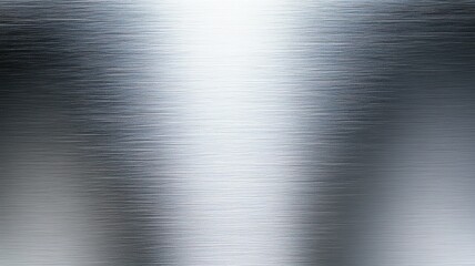 Poster - Abstract Metallic Surface with Horizontal Lines and Gradient Lighting