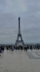 Eiffel Tower in Paris during the day