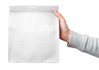 Poster - Paper bag png, product packaging, transparent background