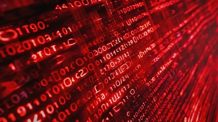 Red Binary Code
