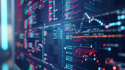 Poster - Digital Interface with Data and Code