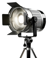 Sticker - PNG Studio light lighting camera tripod.