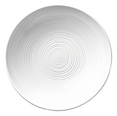 Canvas Print - PNG  Porcelain spiral plate white.