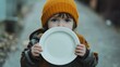 © Damerfie - Child with Empty Plate