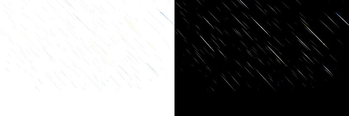 Wall Mural - png rain streaks on dark background