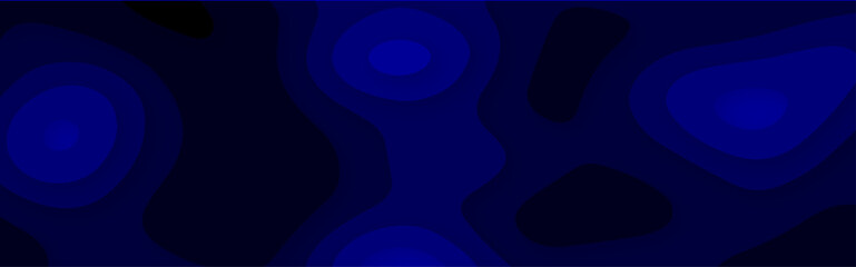 Blue wavy papercut with overlap layers background. Abstract multi-layer 3d seamless background. For web, wall paper, brochure and other pattern designs.