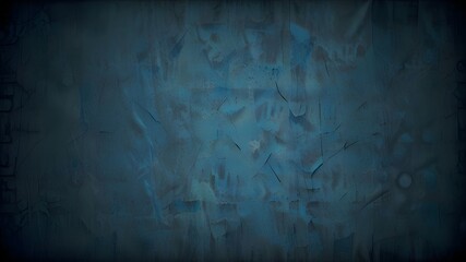 Wall Mural - Blue scratched textured paper background Generative AI