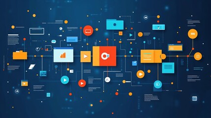 Wall Mural - content creation roadmap editorial calendars production schedules and distribution strategies