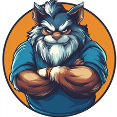  Powerful Cat Illustration