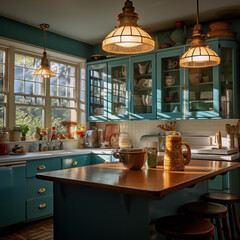 vintage style kitchen