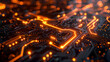 © MRJawich - circuit patterns on a dark background, symbolizing technology and innovation