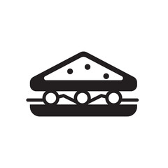 Poster - sandwich logo icon