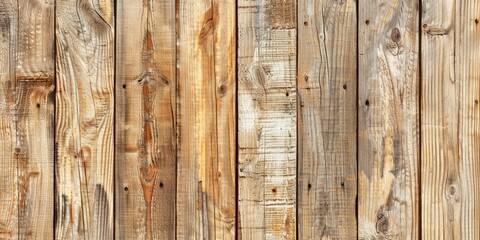 Canvas Print - Seamless light wood texture for wallpaper