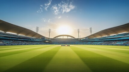 a Baseball Field Backdrop