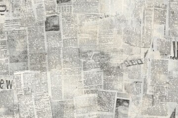 vintage newspaper background with 