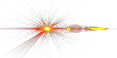 Wall Mural - glow effect. star sparkles on a transparent background. light effects, lens flares, sun flash with r