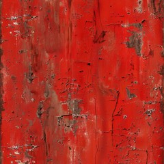 Poster - Red rusty metal texture