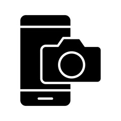 mobile camera icon color editable