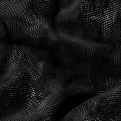 Canvas Print - Black fabric texture