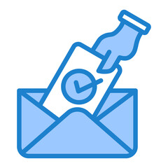 Sticker - Mail In Ballot Icon