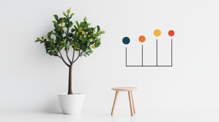 Poster - A survey form design with multiple choice questions, rating scales, and a progress bar for user guidance.