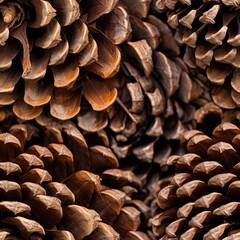 Canvas Print - Close-up of pine cones