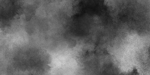 Wall Mural - Abstract grey storm cloud texture. black dramatic smoke brush effect smoke swirls misty fog isolated, background. Gray grunge painted paper textured canvas for design watercolor scraped vector.	

