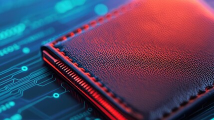 Poster - Leather Wallet Tech.