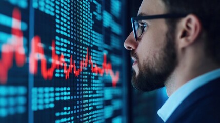 Aufkleber - Stock Market Analysis.