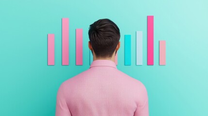 Aufkleber - Man Facing Charts.
