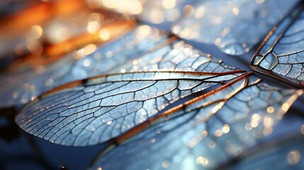 Wall Mural - a close up of wings. 