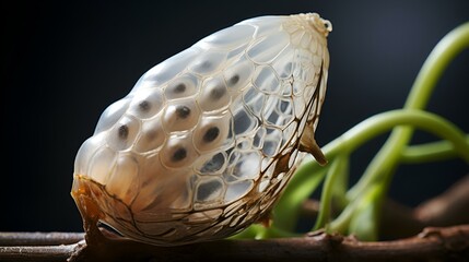 a close up of a plant. 